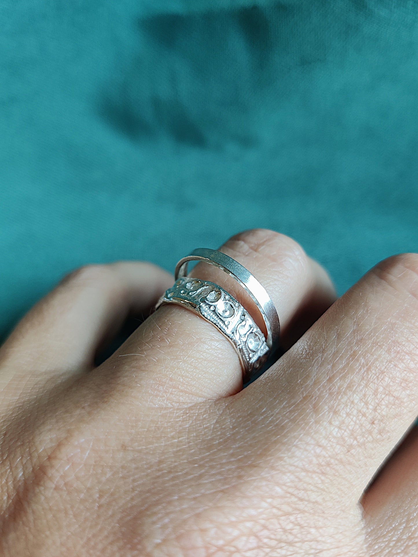 Ring in zilver: Elze