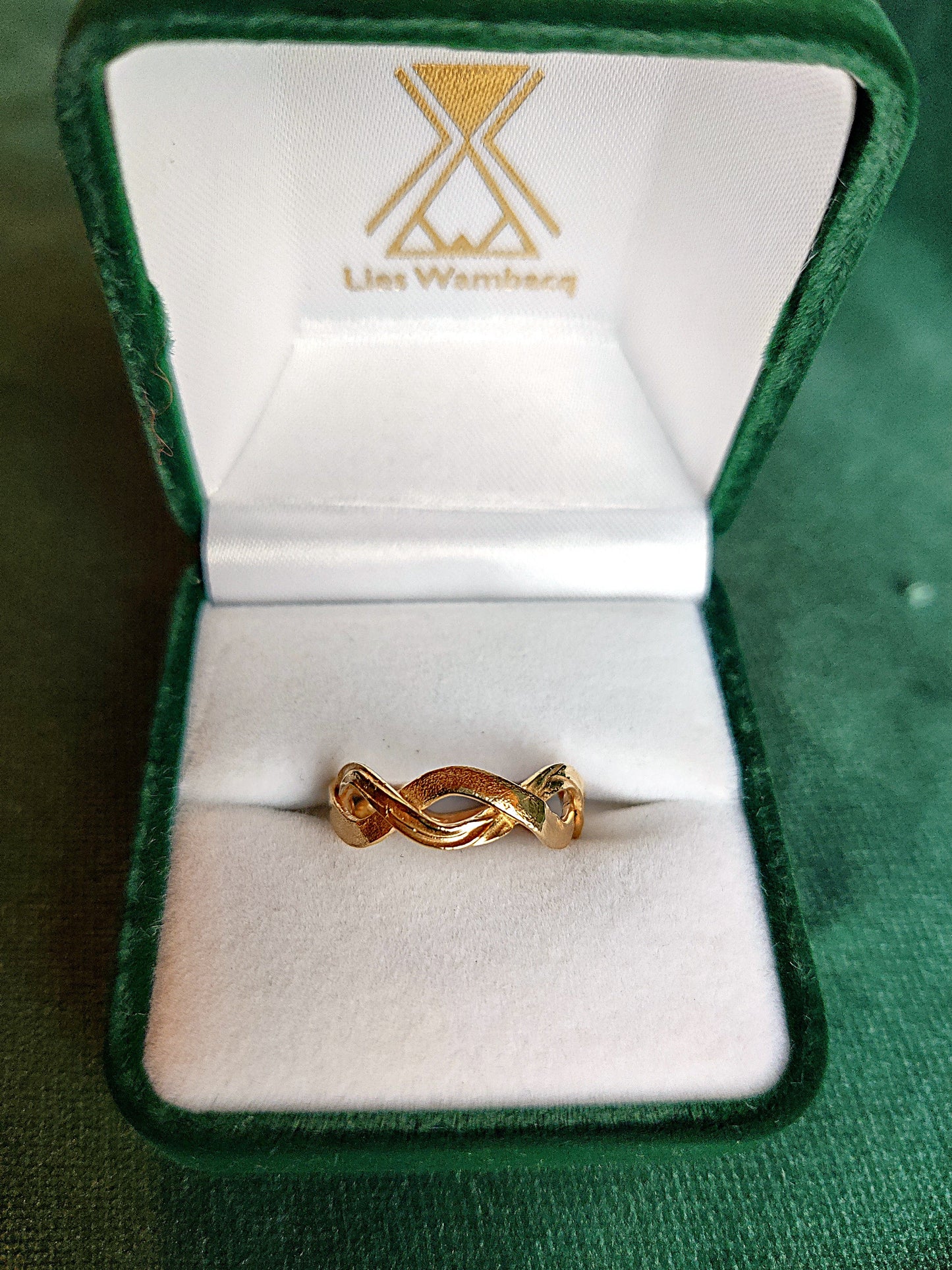 Ring 18K rood goud: Clara