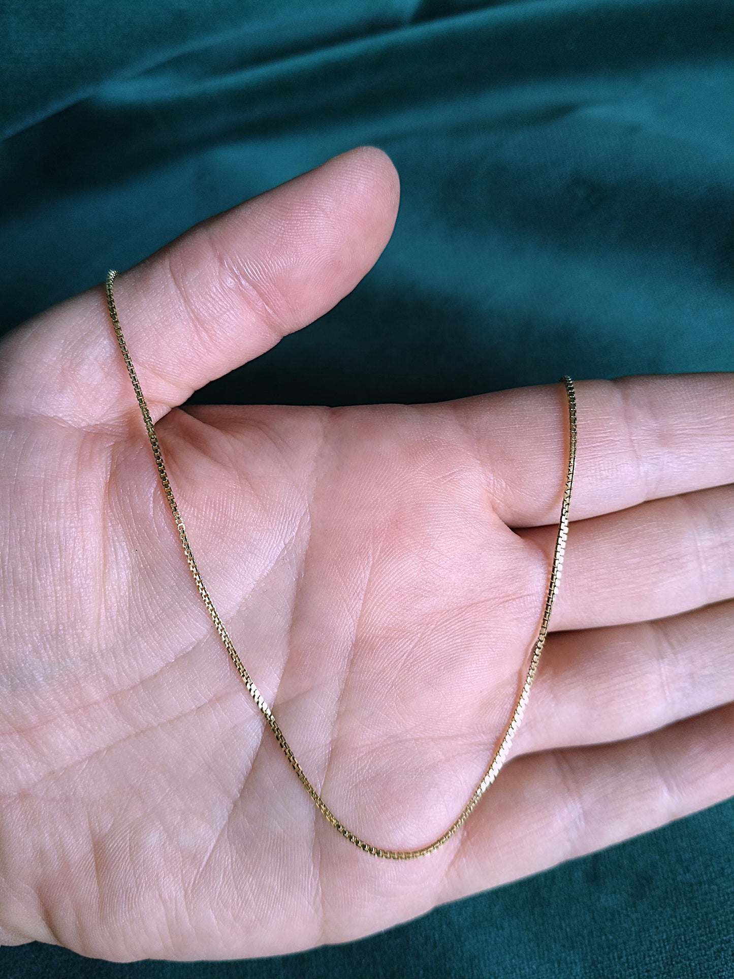 Ketting in 18k geel goud 50cm: Antoni