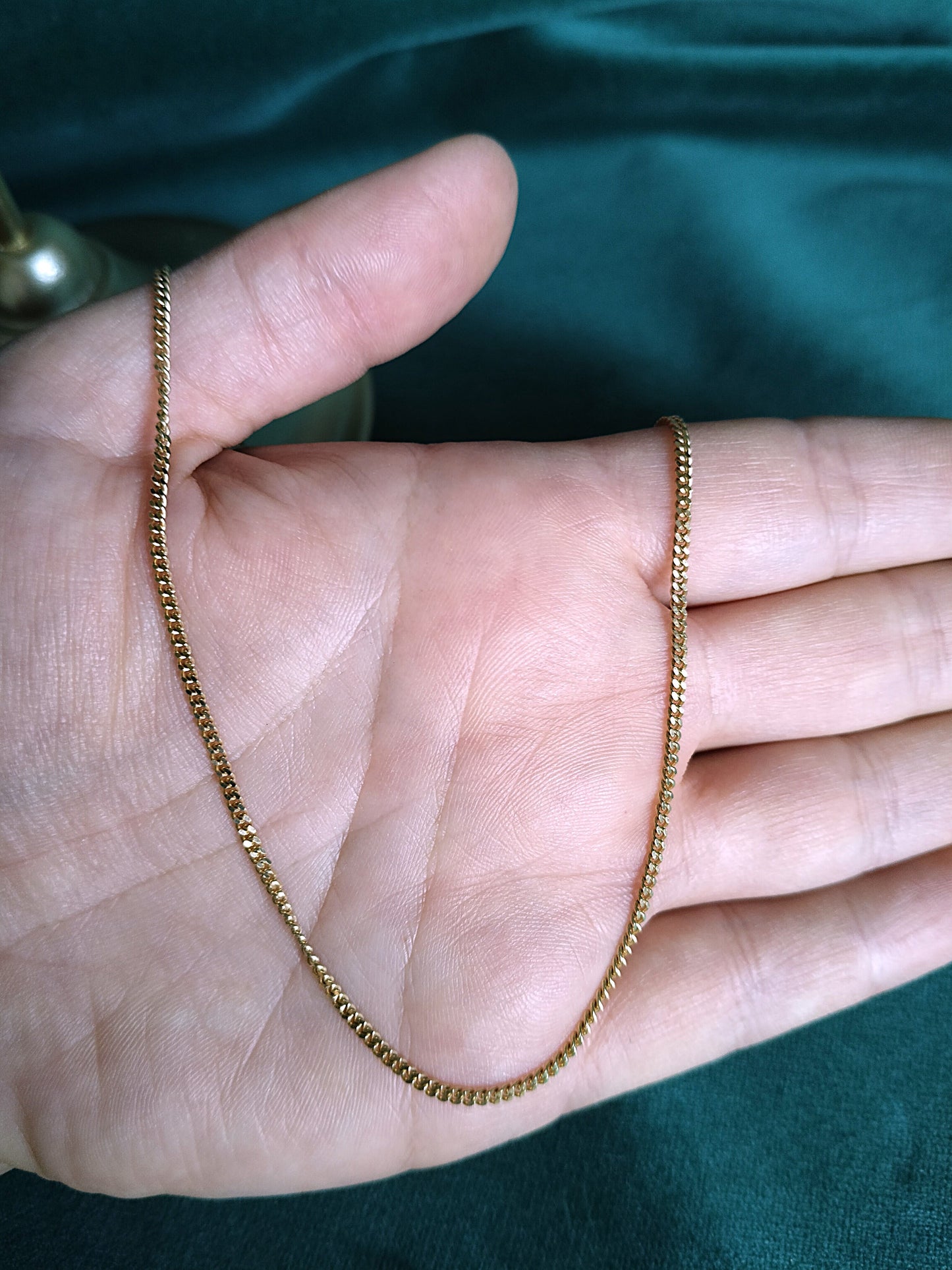 Ketting in 18k geel goud 50cm: Antonia