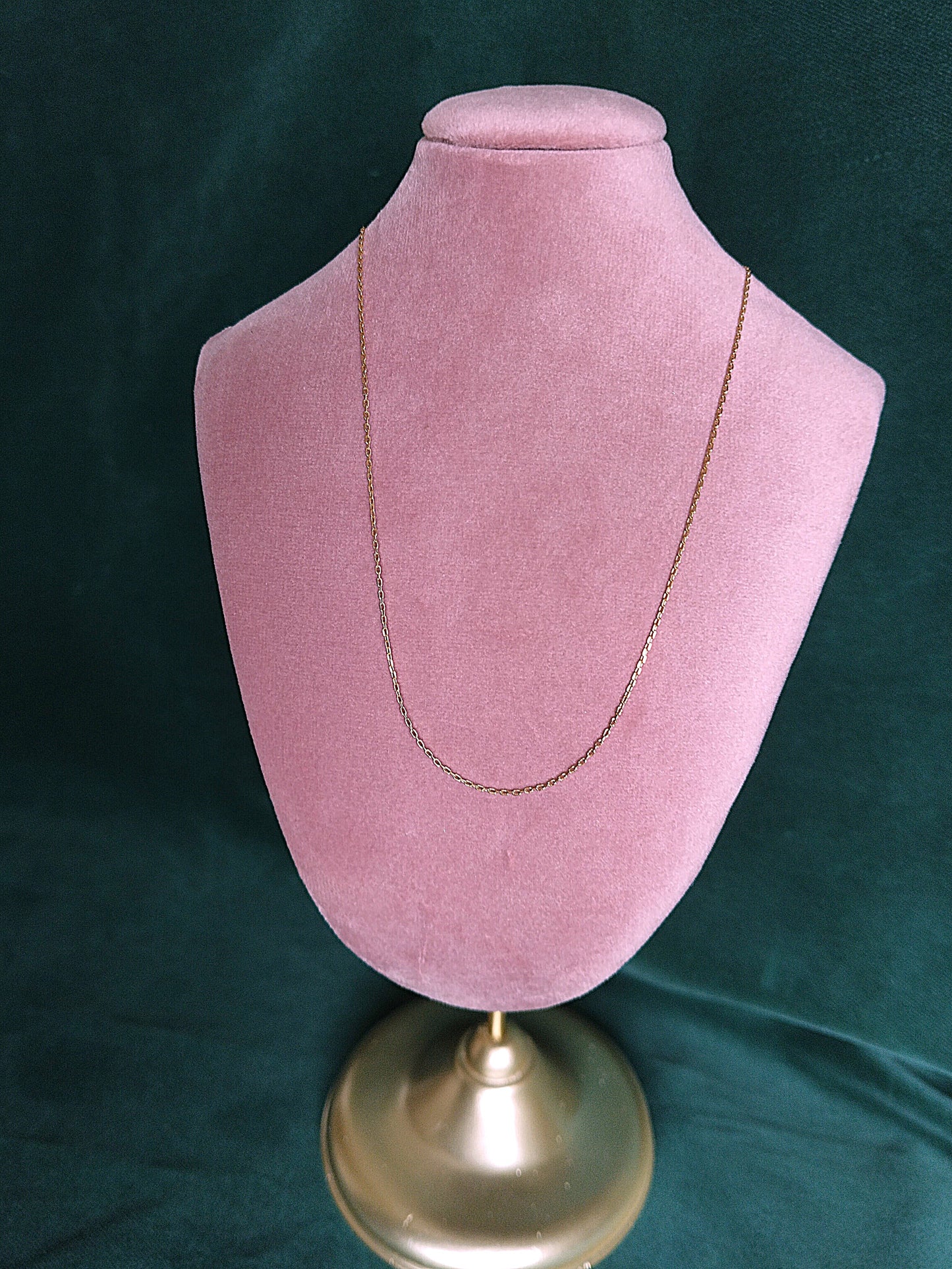 Ketting in 18k geel goud 45cm: Antonina