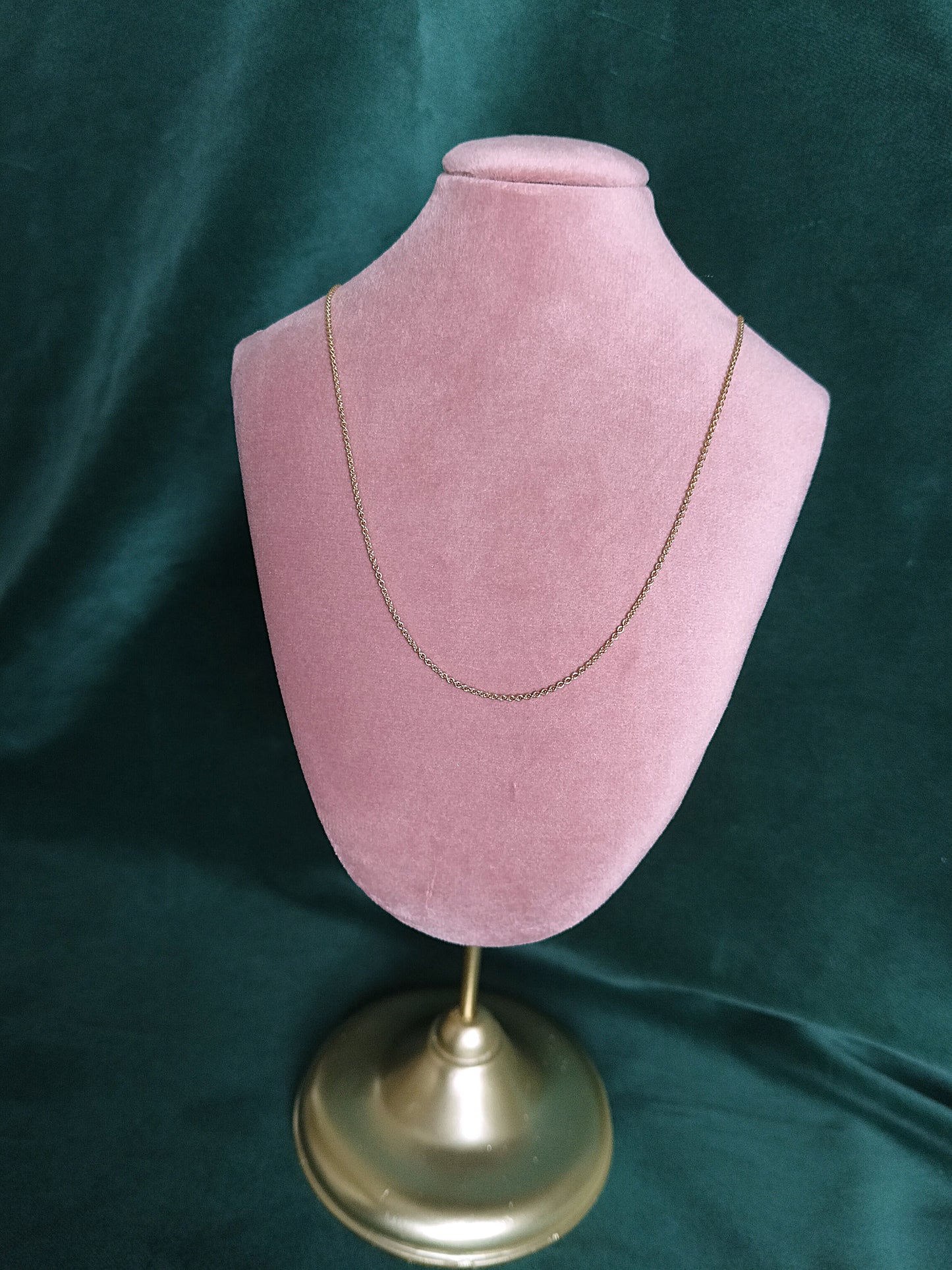 Ketting in 18k geel goud 45cm: Vespenia
