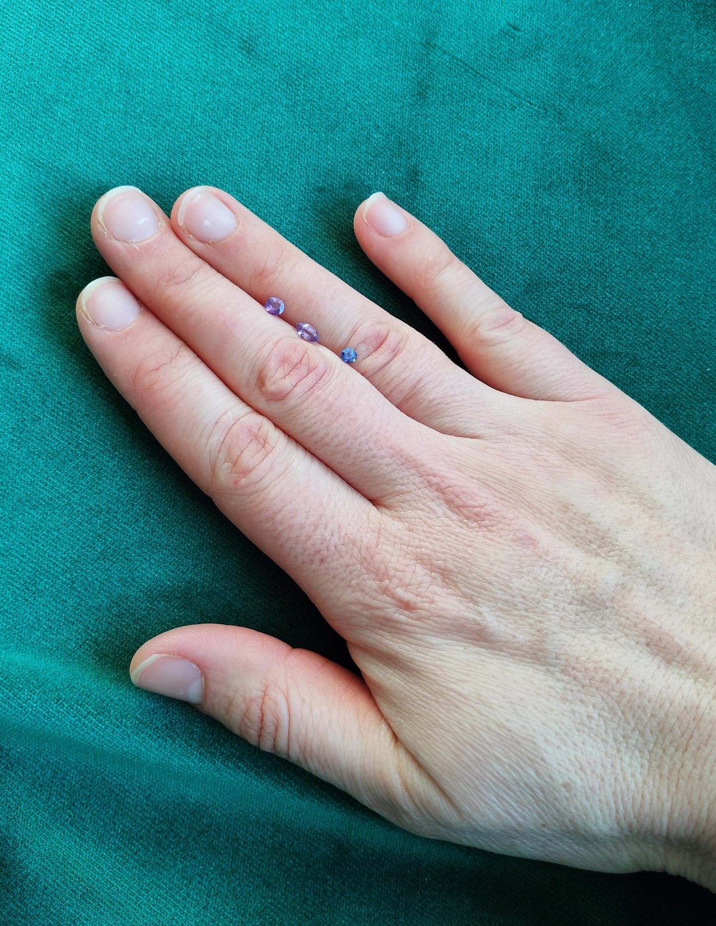 Fancy color saffier