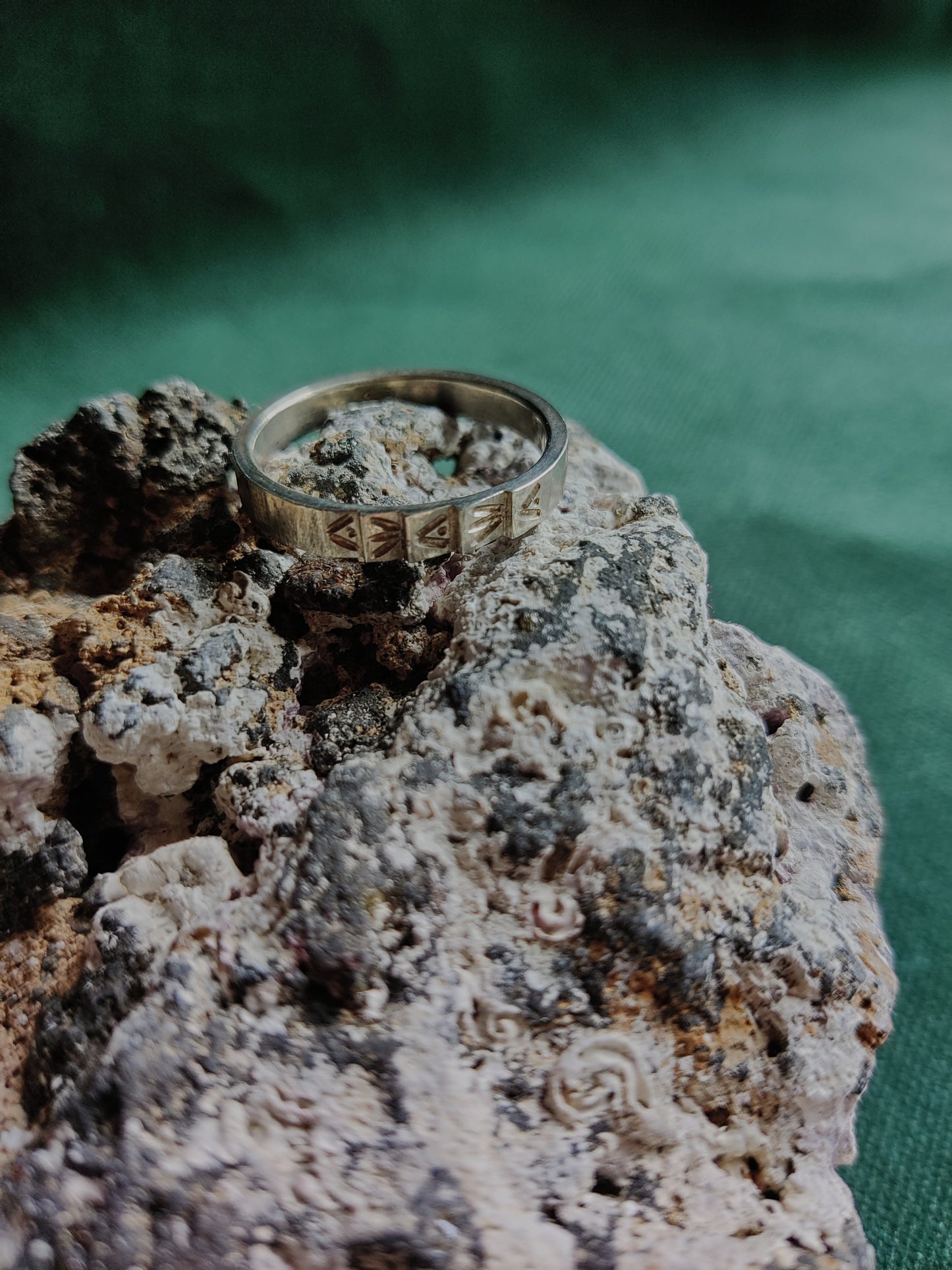 Ring in zilver: Indie