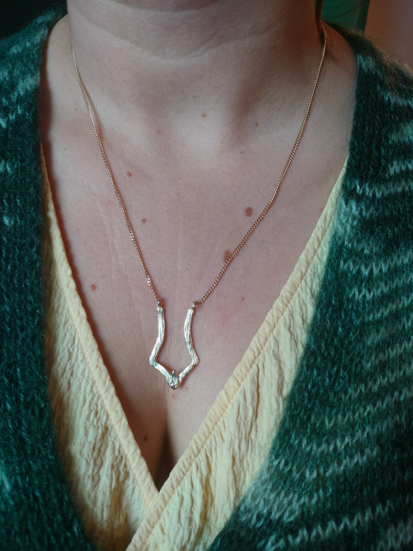 Ketting in 14K geel goud: Isala