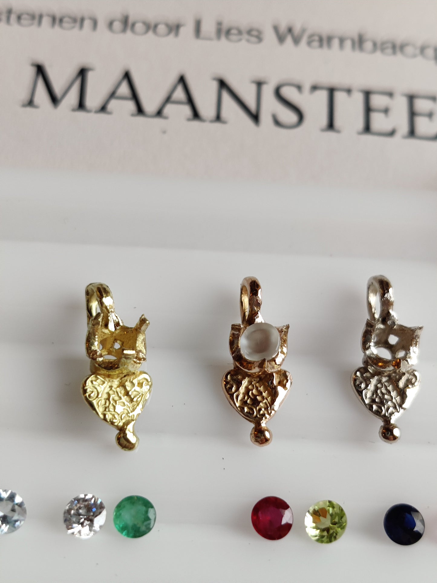 maansteen hanger geboortesteen juni