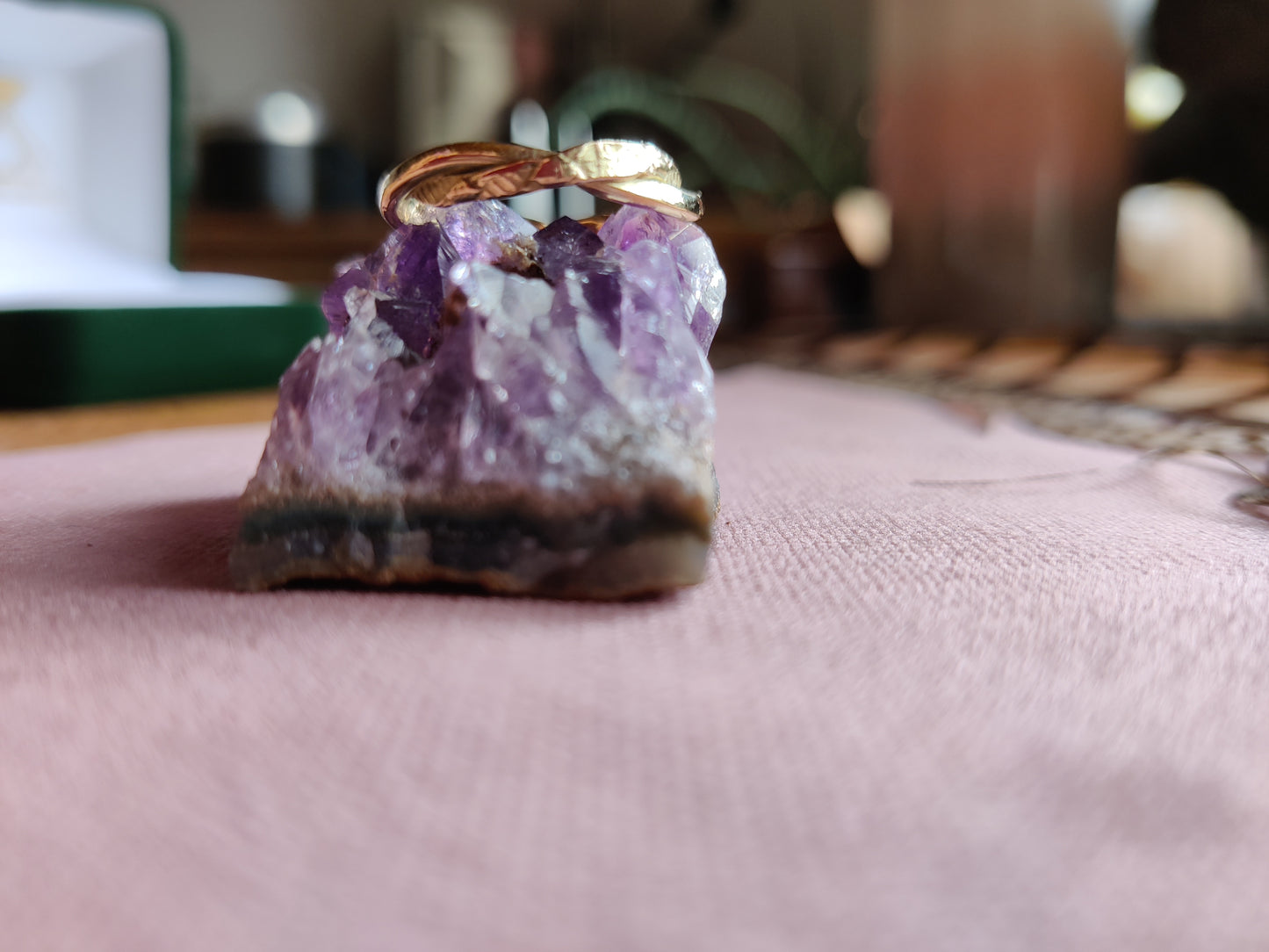 Ring in 18k geel goud: op maat gemaakt