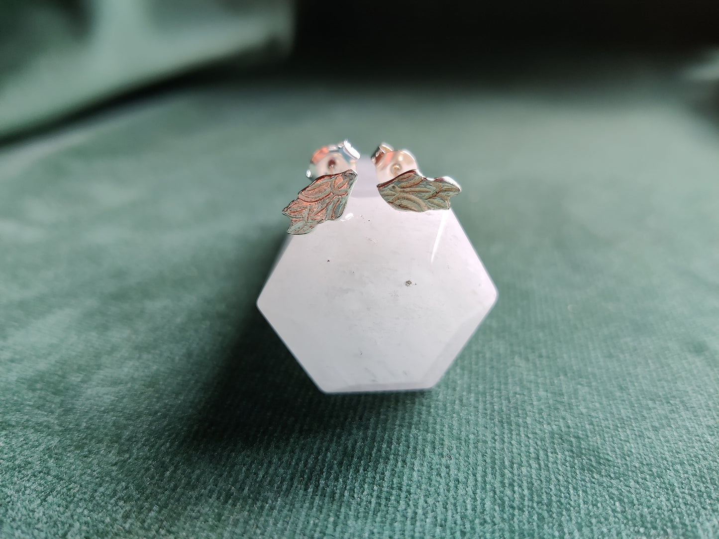 Oorbel in zilver - Bella Daphne