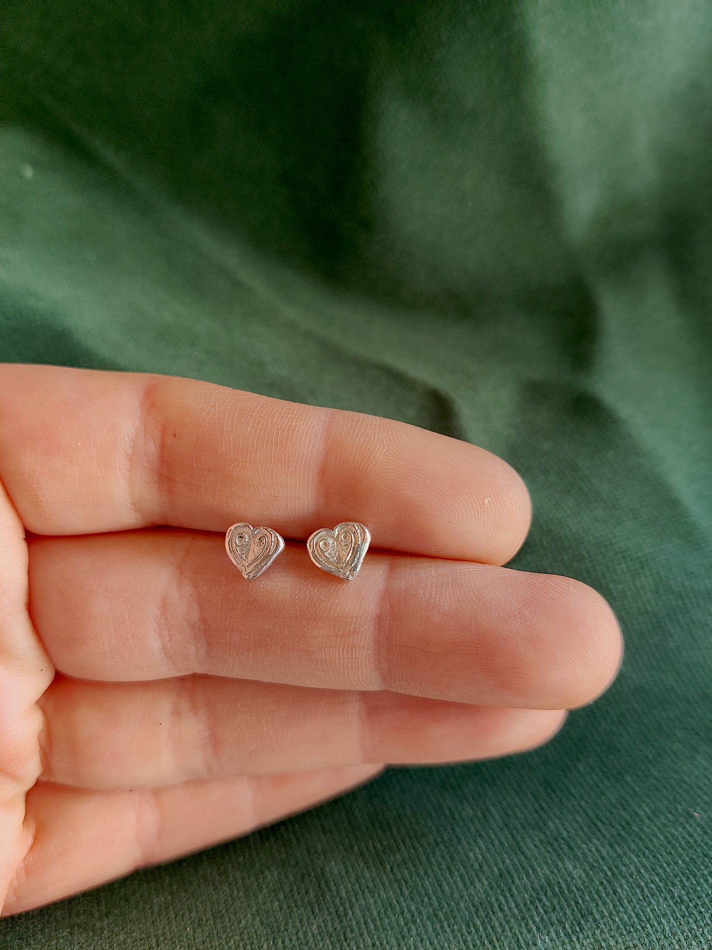 Oorbel in zilver - Bella love