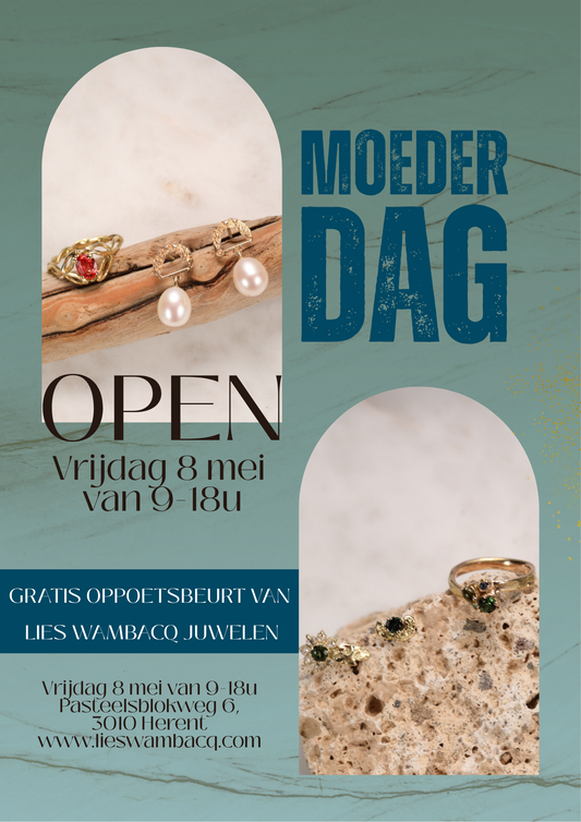 Moederdag opendeur: Vrijdag 8 mei van 9-18u.