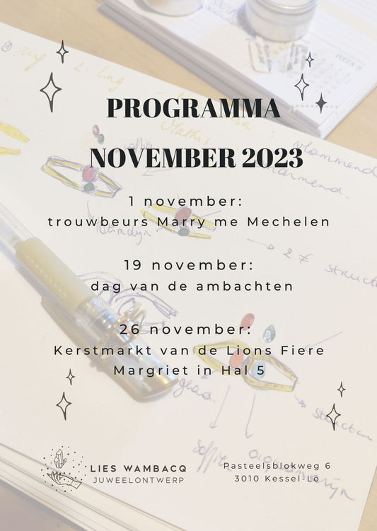 Programma November 2023