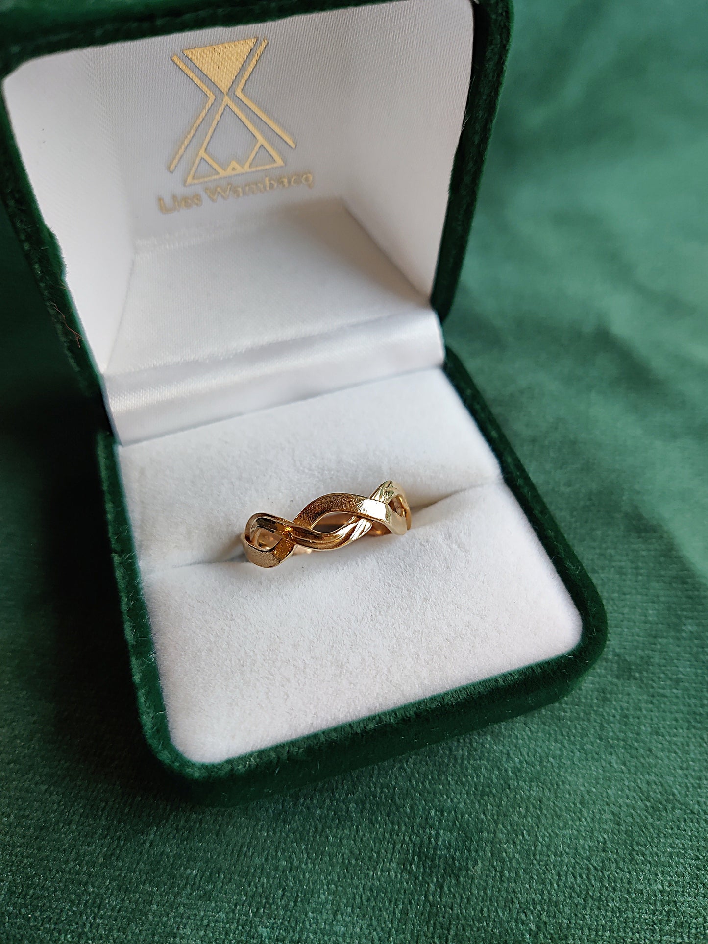 Ring 18K rood goud: Clara