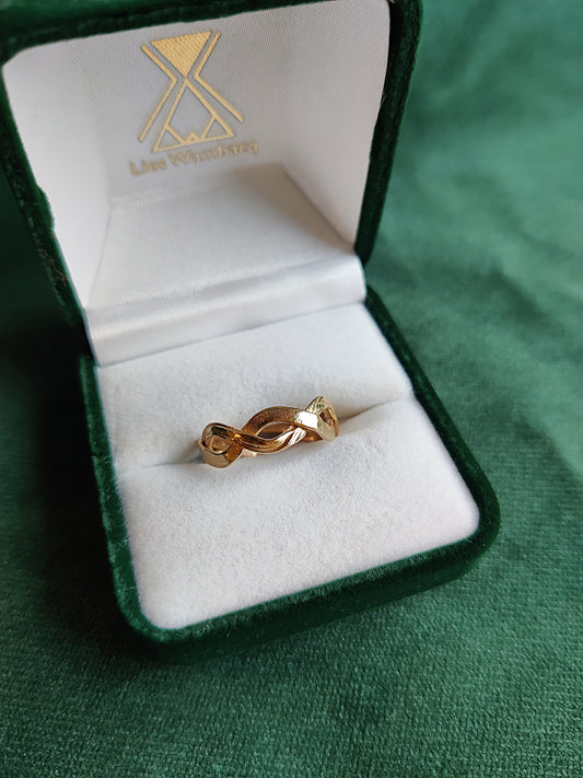 Ring 18K rood goud: Clara