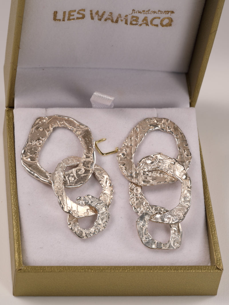 Oorbellen in zilver: Lilou