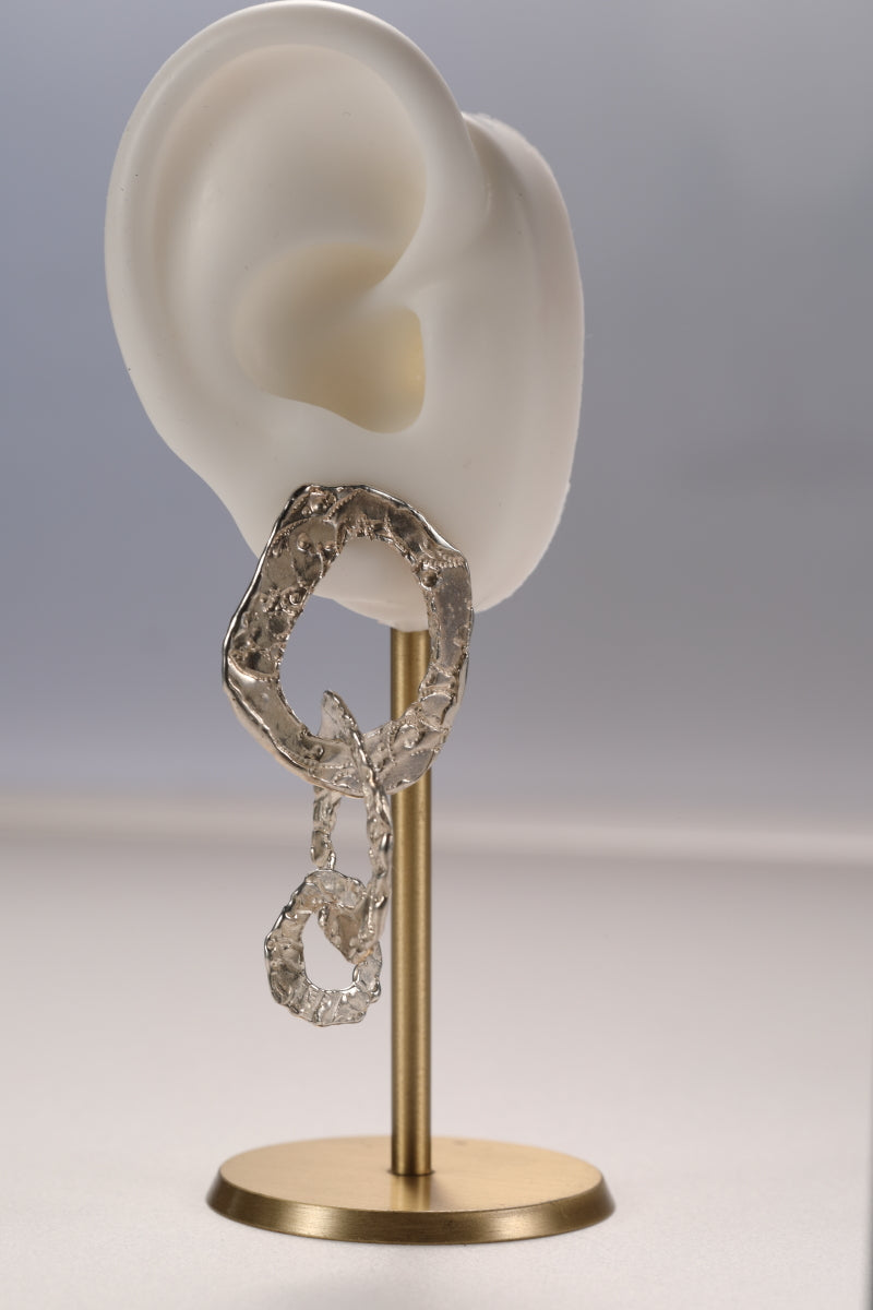 Oorbellen in zilver: Lilou