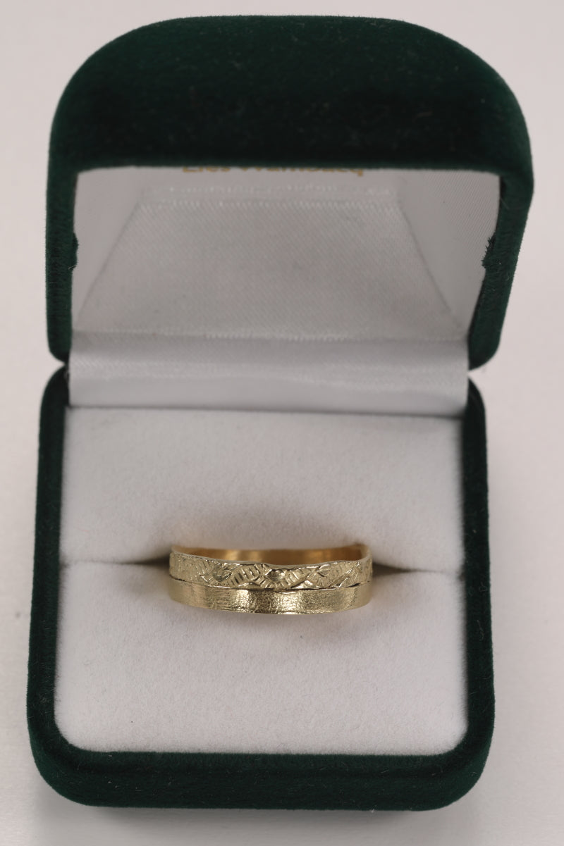 Ring in 18K geel goud: Matheus