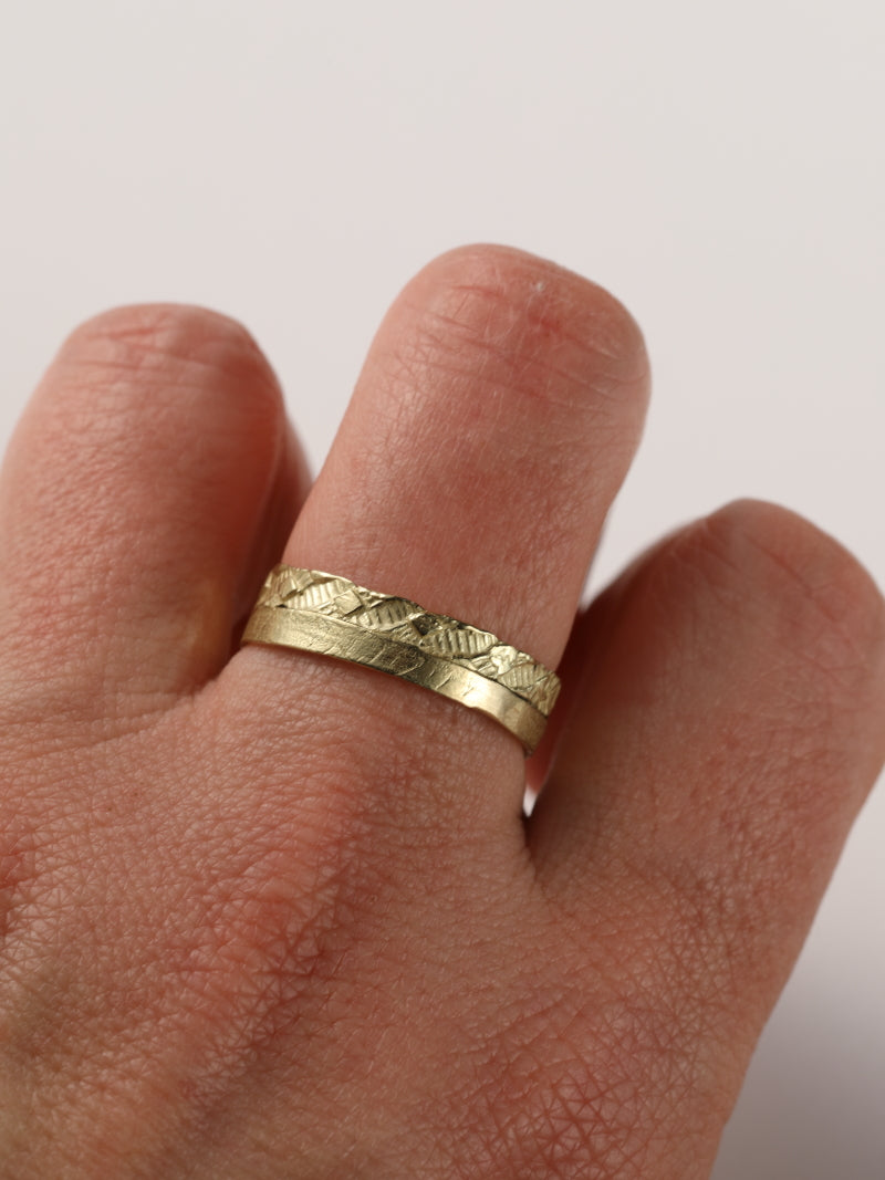 Ring in 18K geel goud: Matheus