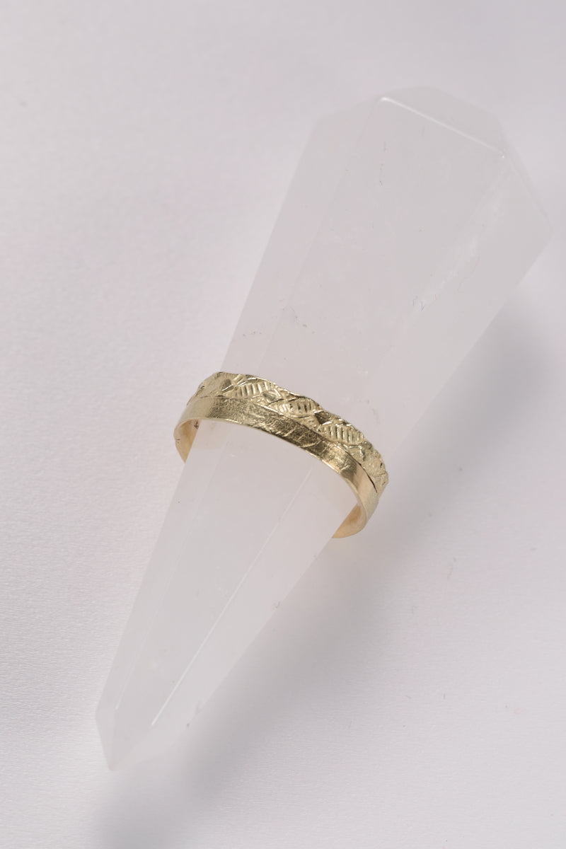 Ring in 18K geel goud: Matheus