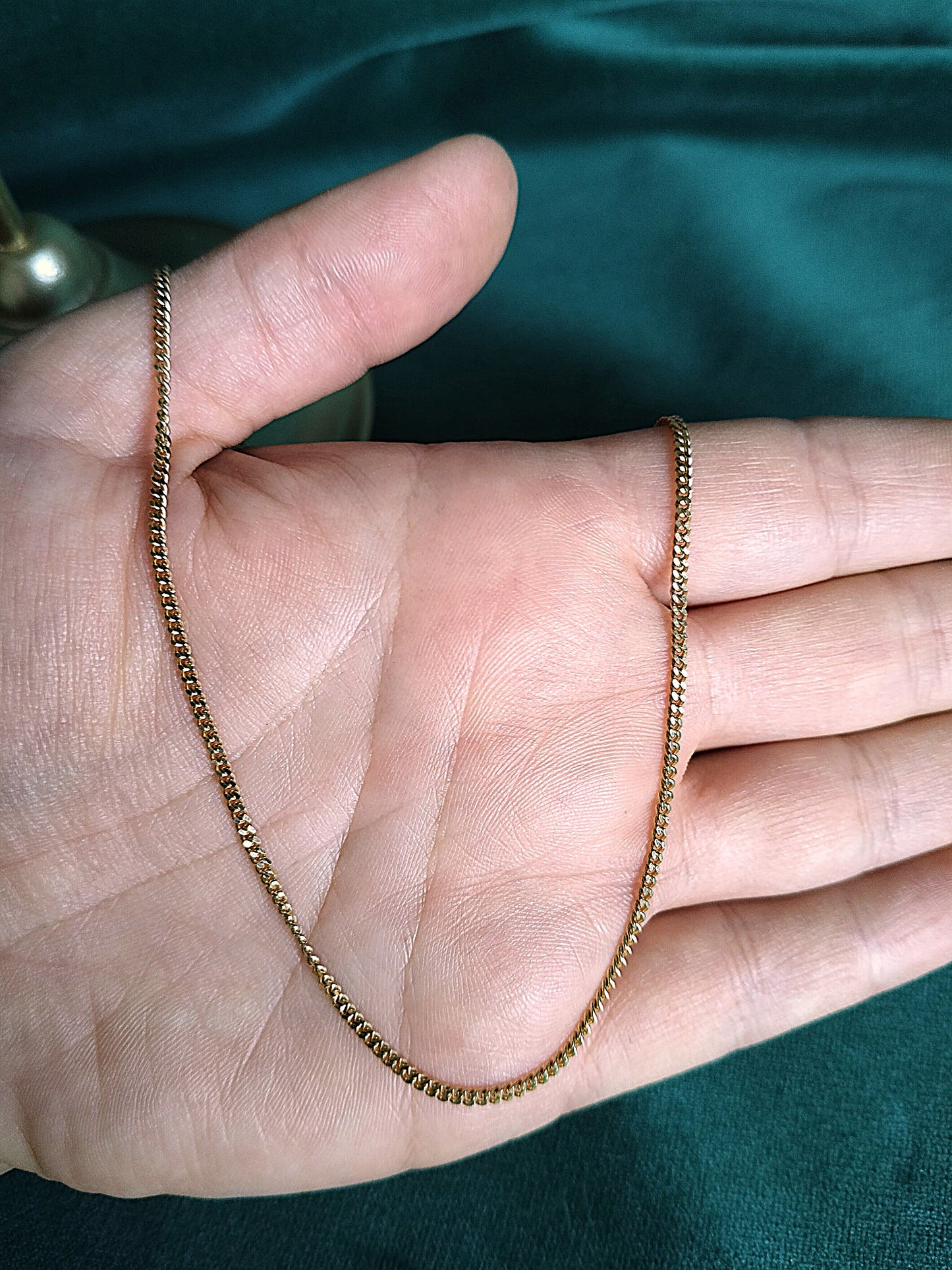 Ketting in 18k geel goud 50cm: Antonia