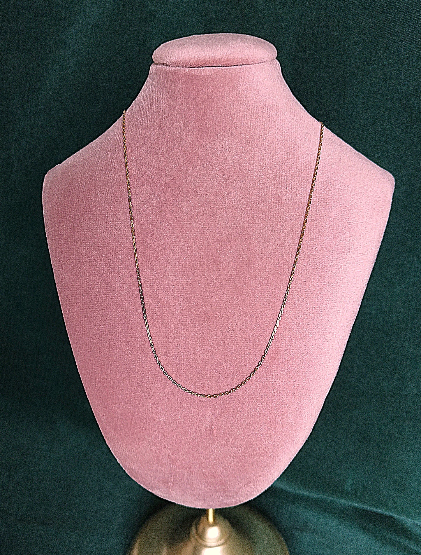 Ketting in 18k geel goud 45cm: Antonina