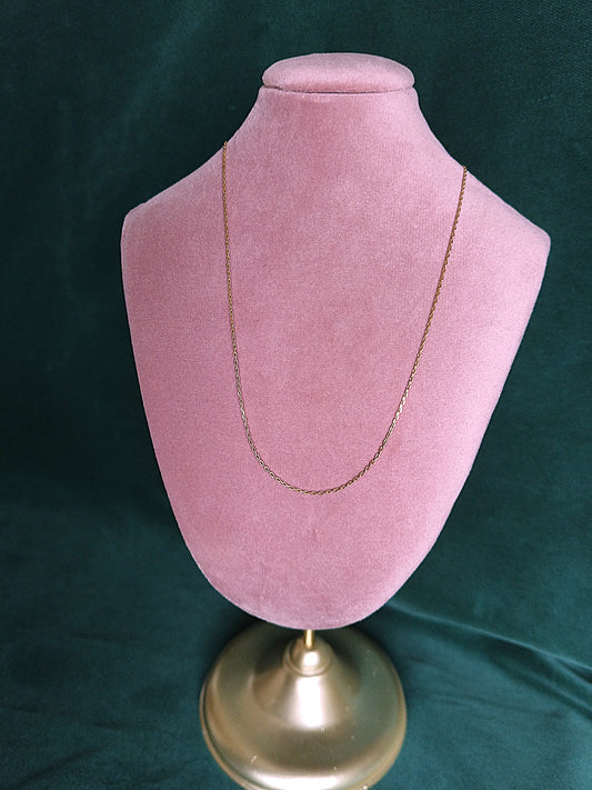 Ketting in 18k geel goud 45cm: Antonina