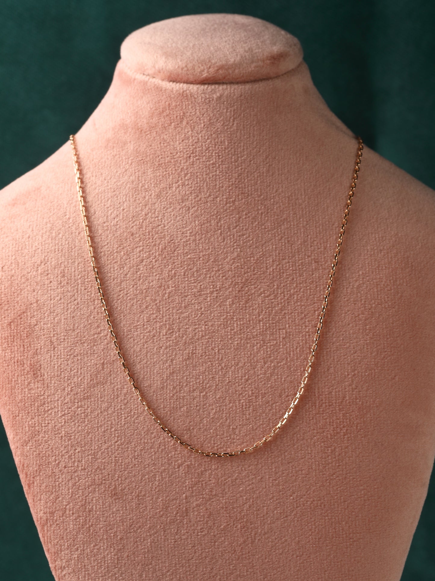 Ketting in 18k rosé goud 45cm: Viona