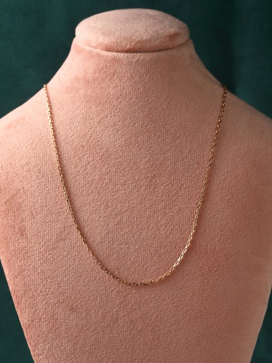 Ketting in 18k rosé goud 45cm: Viona