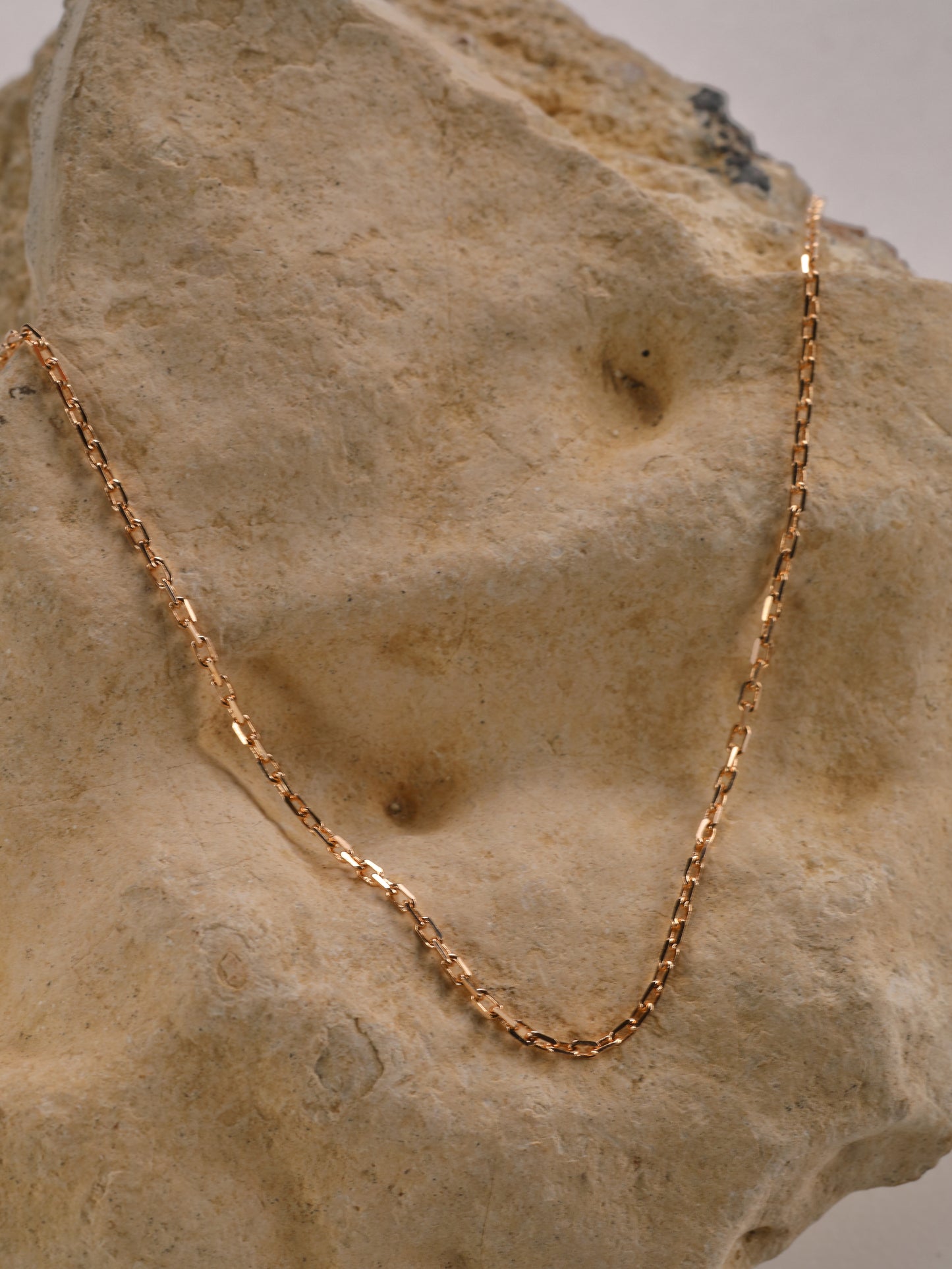 Ketting in 18k rosé goud 45cm: Viona