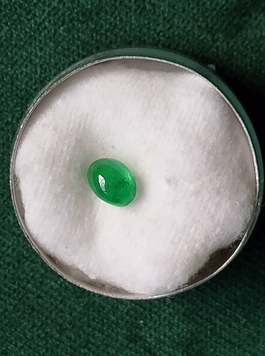 Smaragd ovale cabochon