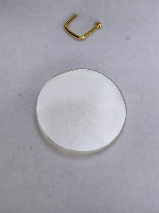 Ronde platte maansteen