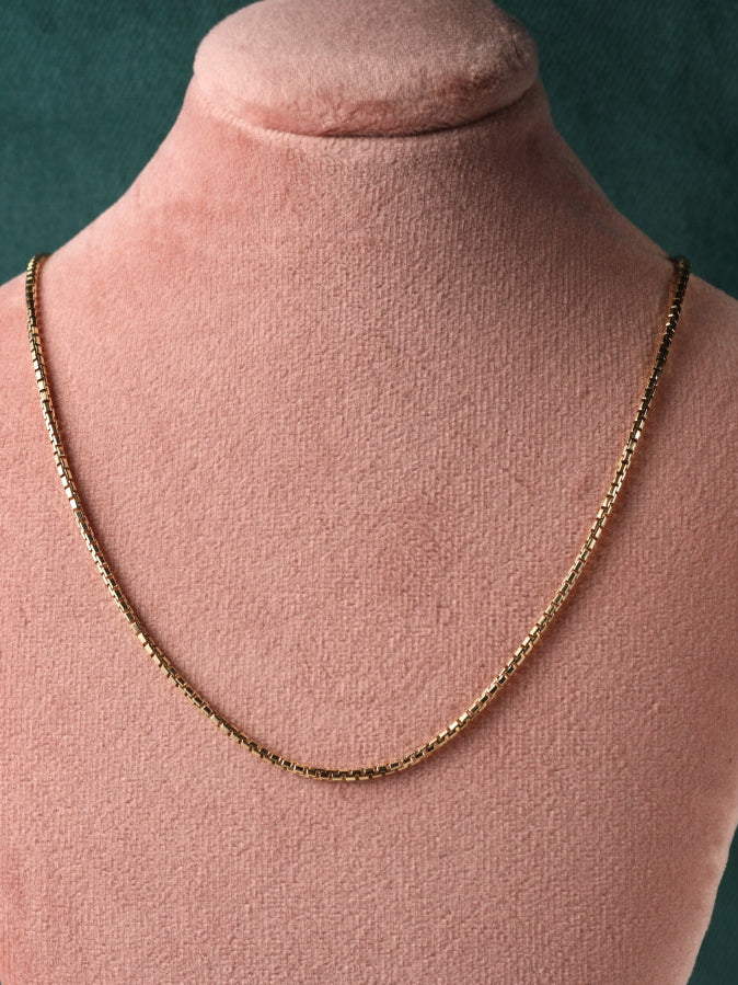 Ketting in 18k geel goud 45cm: Imre