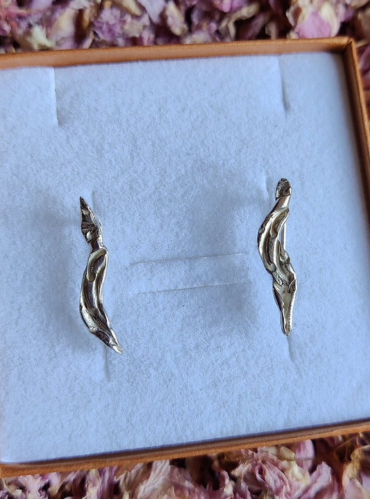 Oorbellen in zilver: Aphrodite